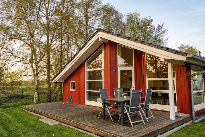 Ferienhaus für 6 Personen, mit Garten und Sauna
