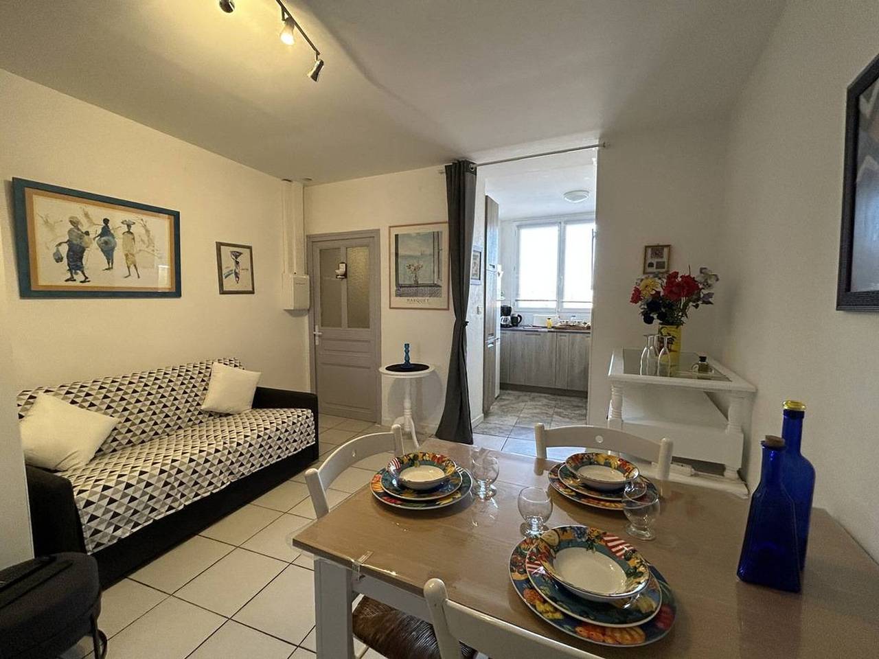 Appartement entier, Appartement en centre avec clim - 3 pers. in Saint-Raphaël, Massif de l'Esterel