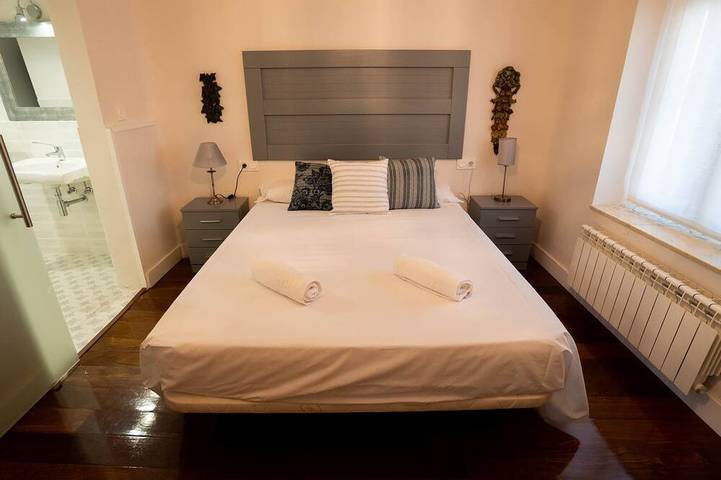 Adapted room 1 in El Villar house in Brazatortas, Comarca de la Mancha