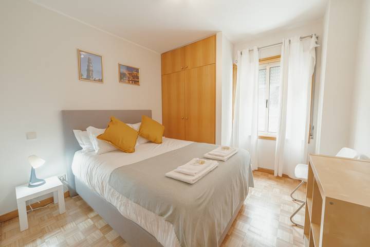 Appartement de vacances pour 4 personnes, avec Balcon et Terrasse à Porto