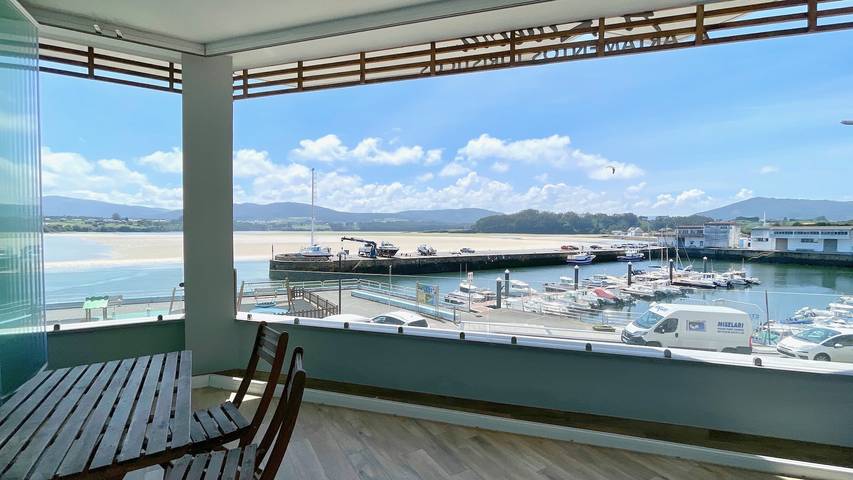 Apartamento para 6 personas, con Vistas al mar y Jardín en Foz