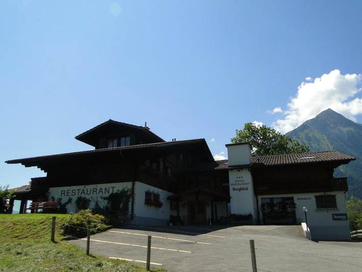 Hôtel pour 2 personnes, avec terrasse ainsi que jardin et vue, animaux acceptés à Aeschi bei Spiez - 3