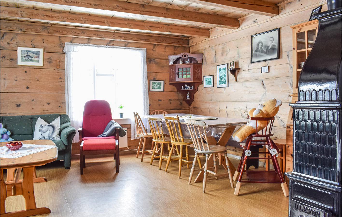 Feriehus for 10 personer med hage in Voss