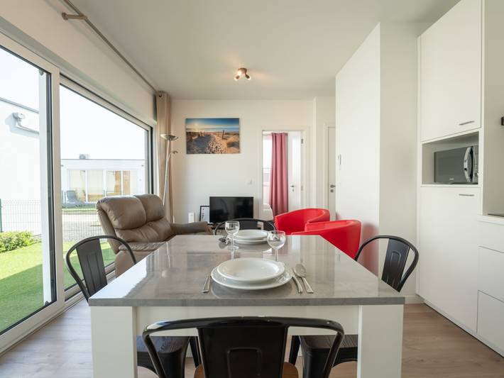 Ferienhaus für 4 Personen, mit Terrasse und Garten in Bredene