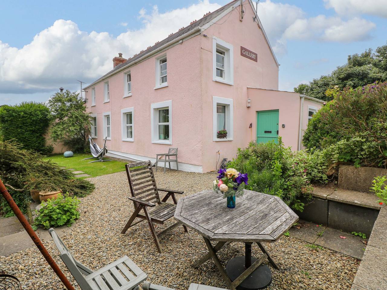 The Pink House in Solva, Pembrokeshire