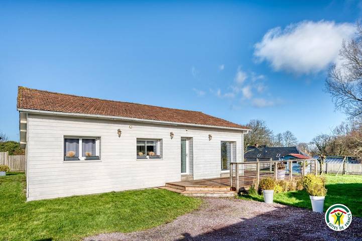 Gîte pour 8 personnes, avec jardin et terrasse, animaux acceptés à Le Tilleul