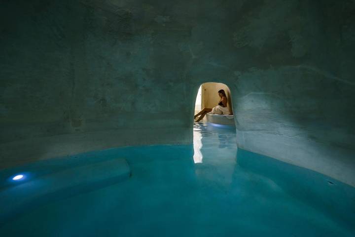 Location de vacances pour 2 personnes, avec sauna et jardin ainsi que piscine et jacuzzi à Miggiano