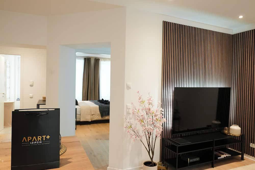 Ganze Wohnung, Stylisches Design Boutique-Apartment - inkl. Kaffeevollautomat & Ambilight in Leipzig-Ost, Leipzig