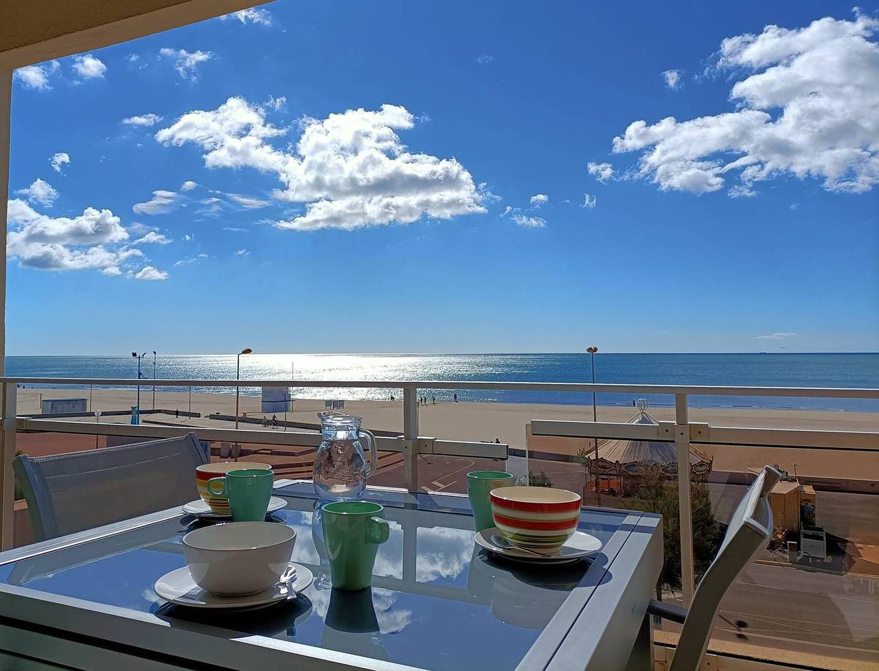 Appartement De Vacances pour 4 Personnes dans Narbonne Plage, Narbonne