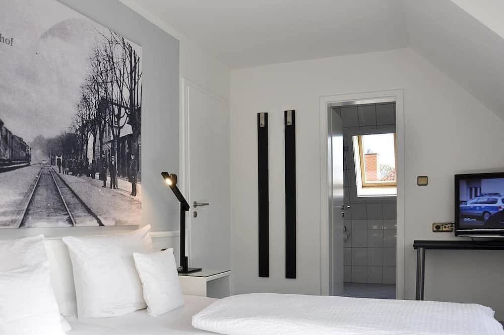 Doppelzimmer mit Dusche, Wc - Haus Luisenhof, Pension in Mölln, Kreis Hertogdom Lauenburg