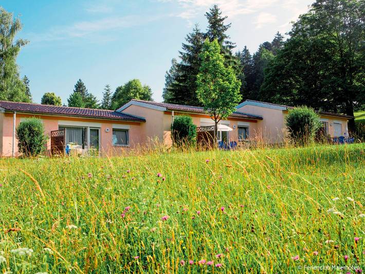Ferienhaus für 4 Personen, mit Terrasse und Garten sowie Kinderpool und Sauna in Maierhöfen