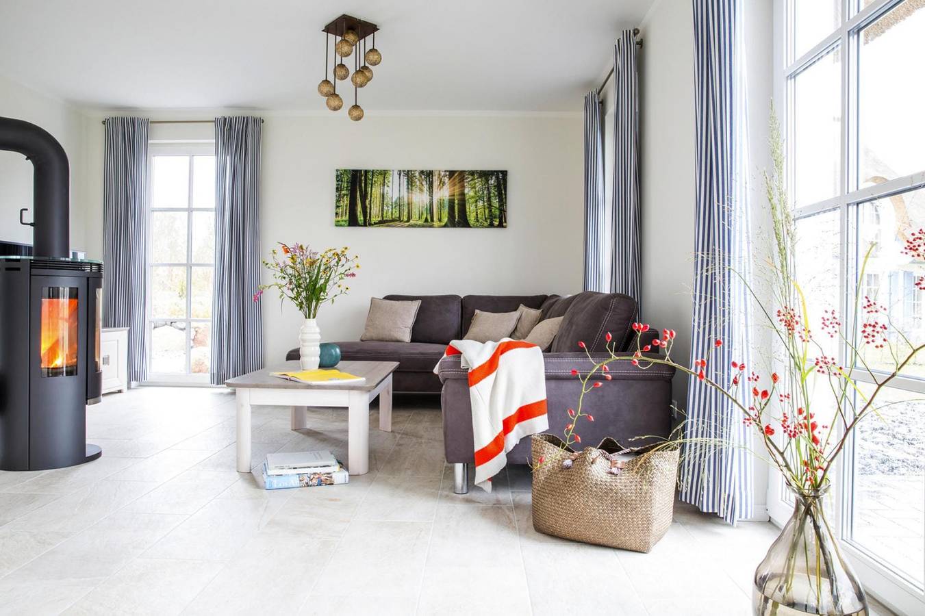 Luxushaus am Bodden mit Sauna in Bodstedt, Fuhlendorf