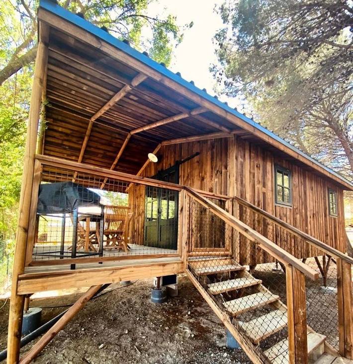 Cabane en bois pour 5 personnes