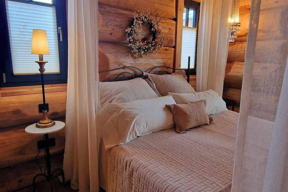 Eveningwood Luxus Blockhaus mit Sauna in Heimbuchenthal, Mainviereck
