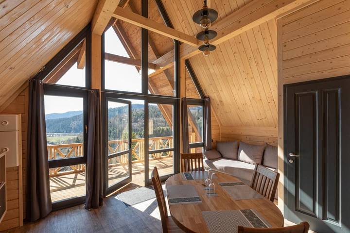 Chalet pour 4 personnes, avec vue et balcon dans le Haut-Rhin - 4