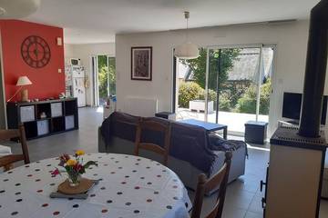 Gîte pour 6 personnes, avec jardin dans Plage de Locmiquel