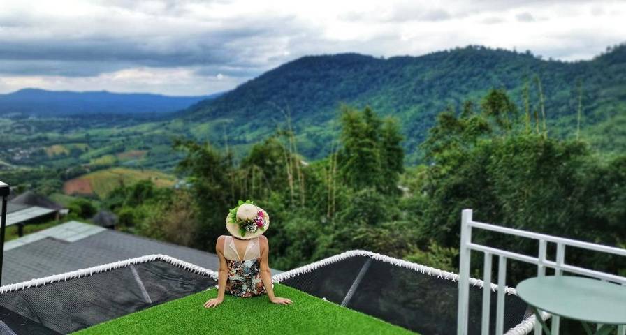 Chambre d’hôte pour 2 personnes, avec vue ainsi que jardin et balcon dans Khao Kho - 4