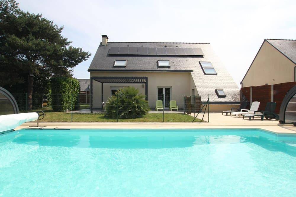 Freistehendes Haus mit privatem Garten nahe Mont-Saint-Michel in Pontorson, Avranches und Umgebung