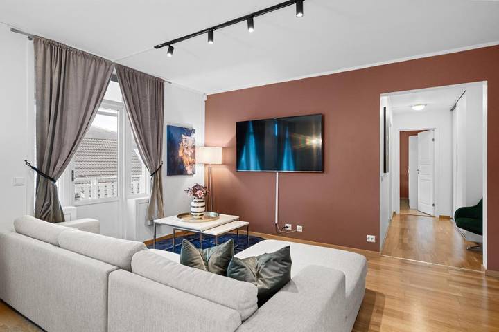 Ferienwohnung für 4 Personen, mit Garten und Ausblick, mit Haustier in Tromsø - 2