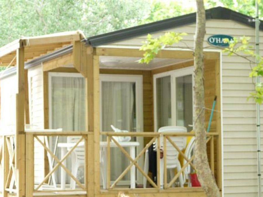 Flower Camping Le Rochelongue - Mobilhome 4 personnes - Mobil-home Confort 24m² - 2 chambres - Tv + climatisé 4 pers in Cap d'Agde, Agde