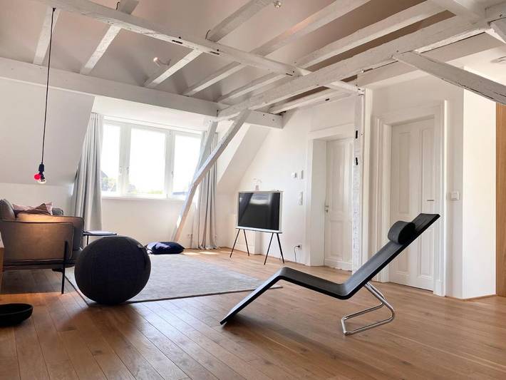 Ferienwohnung für 4 Personen, mit Terrasse und Ausblick in Köln