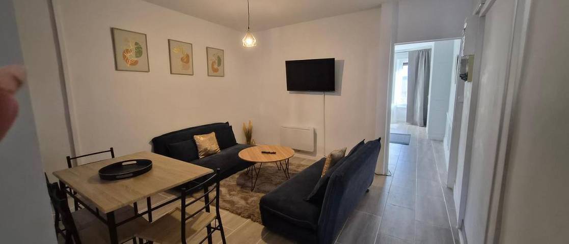 Appartement de vacances pour 5 personnes, avec Balcon ainsi que Terrasse et Vue