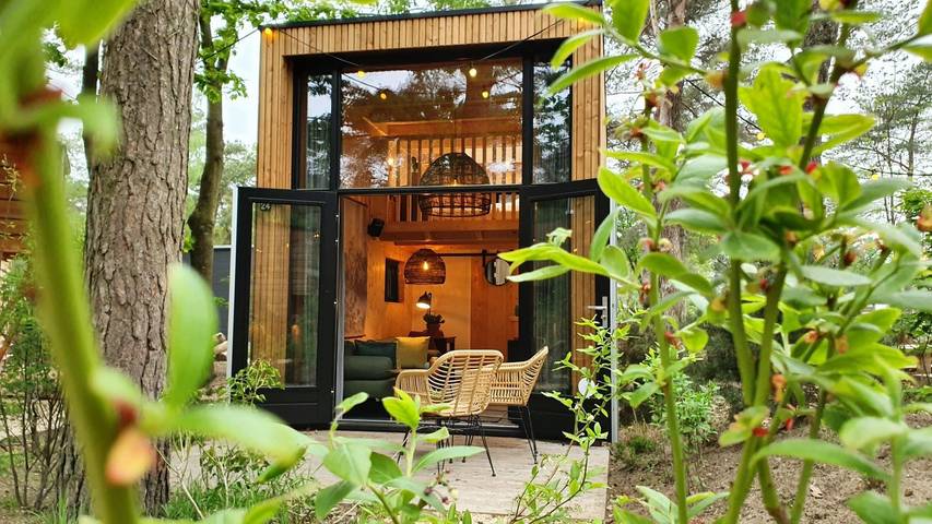 Vakantiehuis voor 2 personen, with Balkon/Terras and Terras as well as Tuin and Zwembad in Belfeld