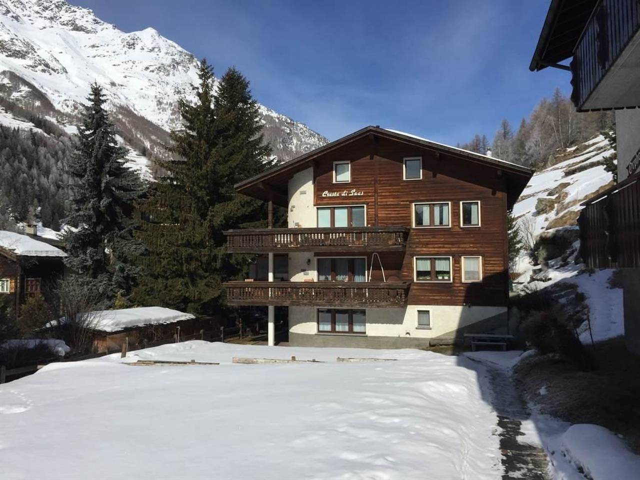 Geheel appartement, Cresta di Saas in Saas-Grund, Walliser Alpen