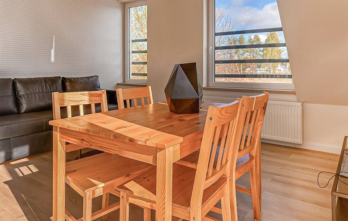 Ganze Ferienwohnung, Ferienwohnung für 5 Personen mit Terrasse in Trzęsacz, Powiat gryficki