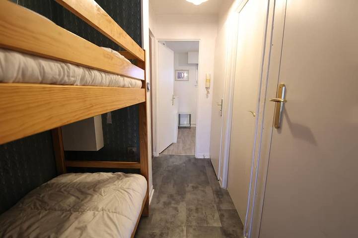 Entire apartment, Apt with balcony sea view, 4 p., full South, 3 *.bien placé, près des commerces in Le Touquet-Paris-Plage, Montreuil region