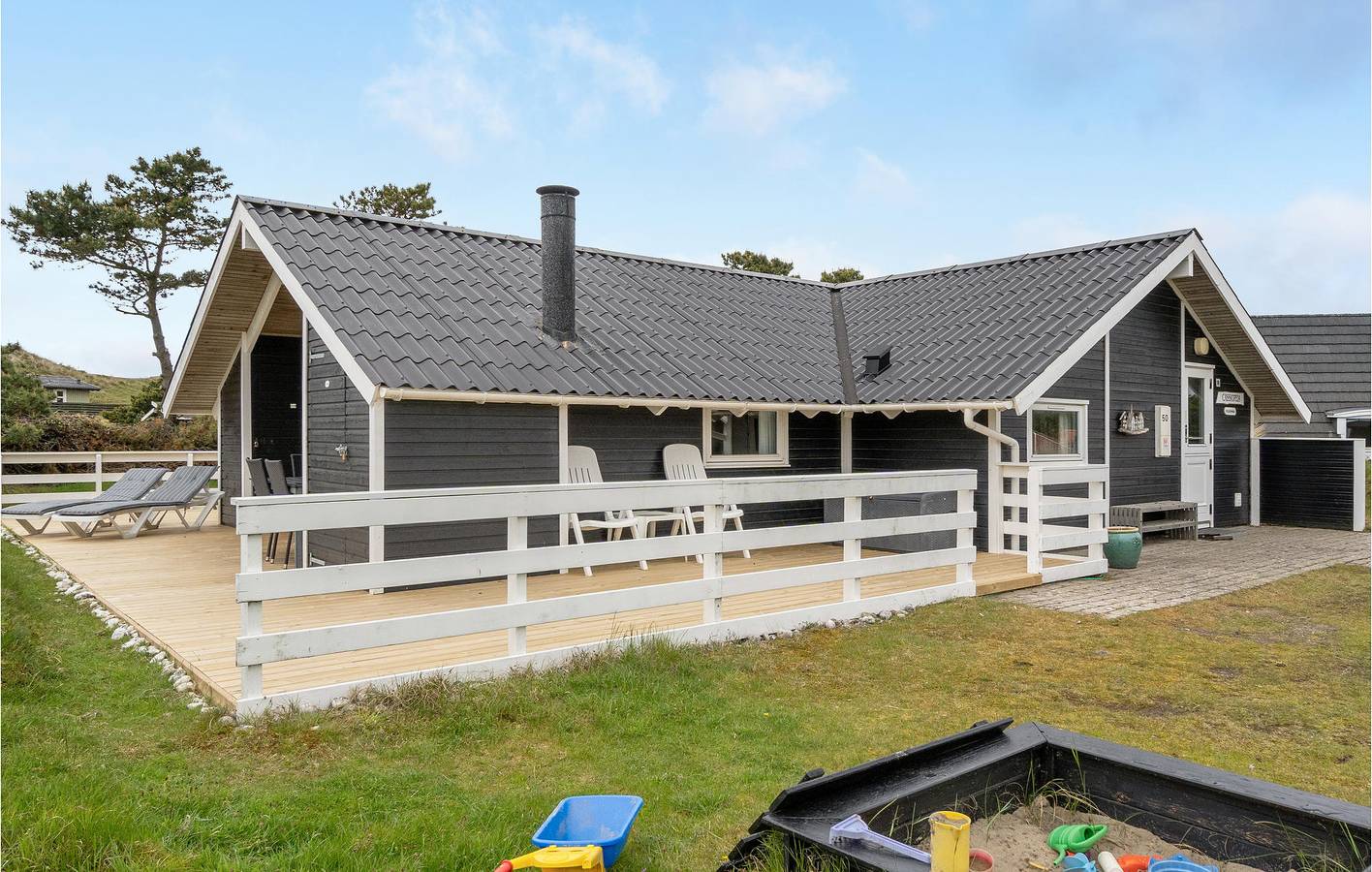 Ferienhaus für 7 Personen mit Terrasse in Rindby, Fanø