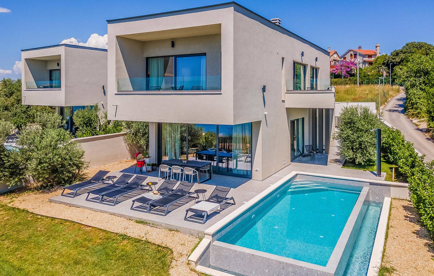 Casa vacanza per 6 persone con piscina in Medolino, Pula-Medulin