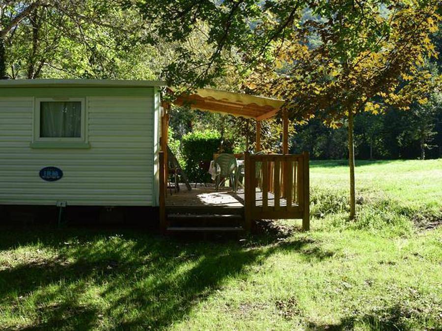 Camping La Prade - Mobilheim 4 personen - Lizert Standard 24 M² in Saint-André-de-Najac, Aveyron