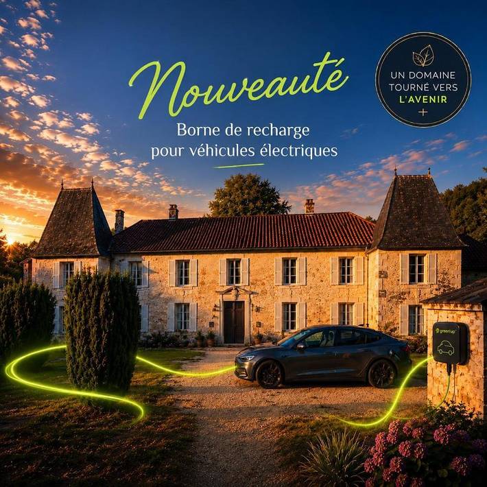 Chambre d’hôte pour 5 personnes, avec vue ainsi que piscine et jardin à Pons