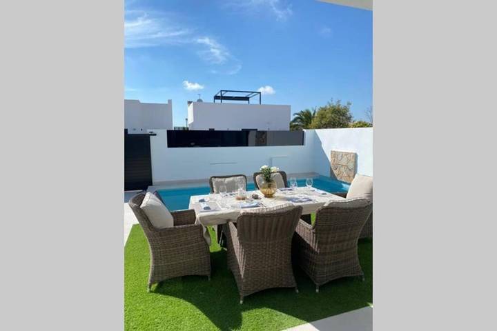 Casa rural para 8 personas, con vistas y jardín además de piscina y vistas al lago en San Pedro del Pinatar - 3