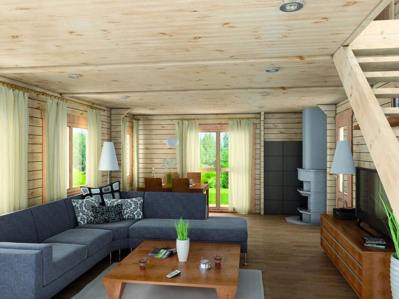 Luxus Chalets 1 in Sankt Oswald-Riedlhütte, Šumava Mountains