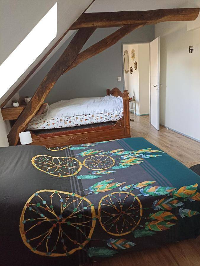 Chambre d’hôte pour 4 personnes, avec vue et bassin pour enfant ainsi que piscine et jardin, animaux acceptés dans Allier - 4