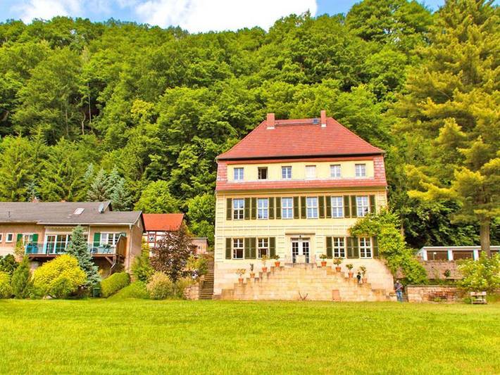 Ferienwohnung für 3 Personen, mit Terrasse in Wehlen