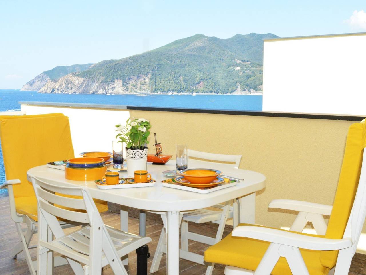Appartamento intero, Charmantes Appartement in Moneglia mit Großer Terrasse in Moneglia, Riviera di Levante