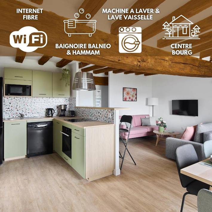 Location de vacances pour 8 personnes, avec terrasse et jacuzzi dans Beaupréau-en-Mauges - 2