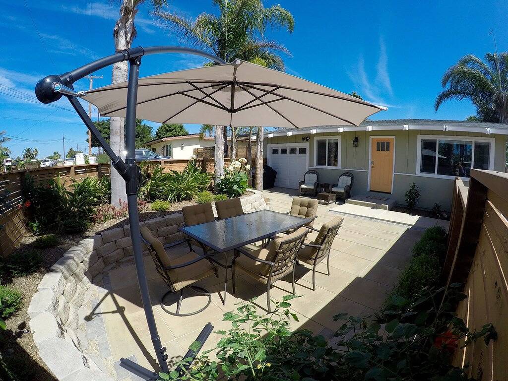 Gemütliches Cottage eine Meile vom Strand entfernt für 8 Personen, tierfreundlich in Encinitas, San Diego County