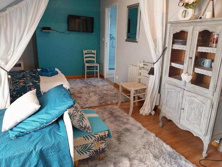 Gîte pour 3 personnes, avec terrasse et jardin, adapté aux familles à Néville - 3