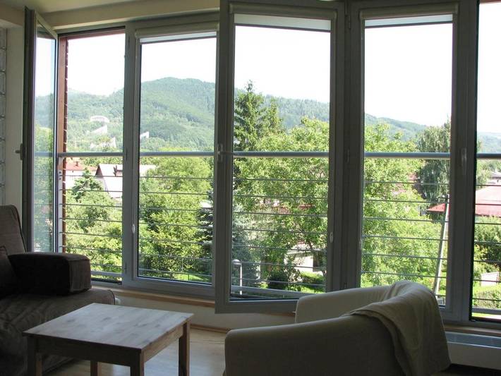 Apartament wakacyjny dla 4 osób, z Widok w Ustroń