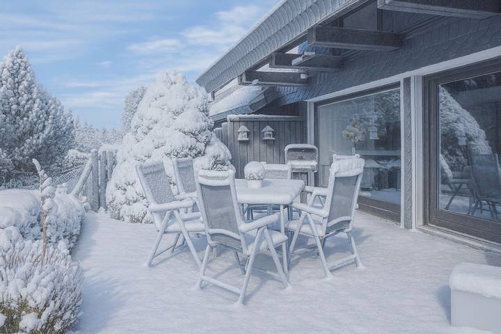 Ferienhaus für 6 Personen, mit Sauna und Terrasse sowie Balkon/Terrasse in Winterberg - 4