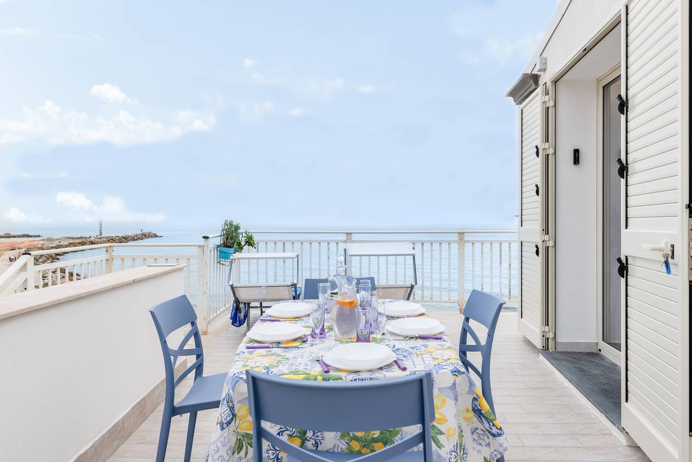 Ganze Wohnung, Ferienwohnung 'Sunset' mit Meerblick, Wi-Fi und Klimaanlage in Siculiana Marina, Siculiana