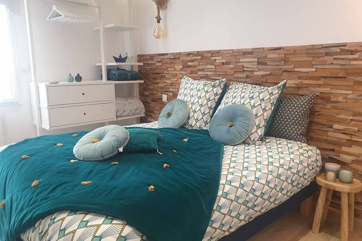 Ferienhaus für 4 Personen, mit Terrasse
