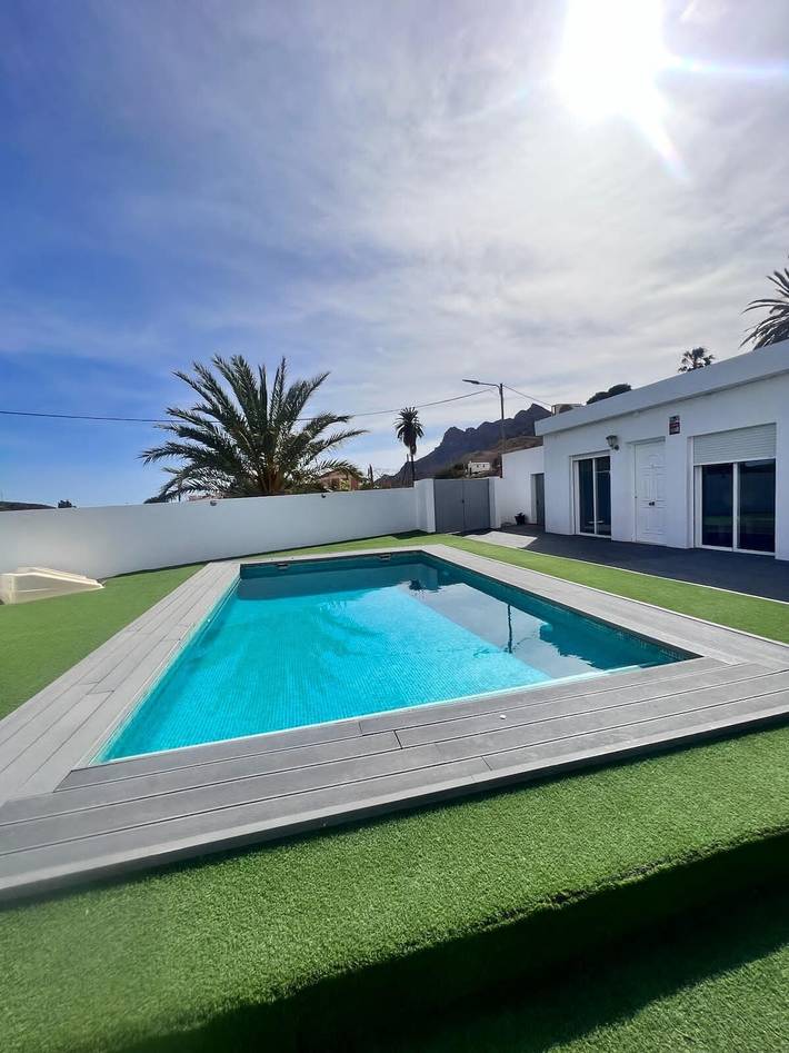 Apartamento para 5 personas, con Jardín
