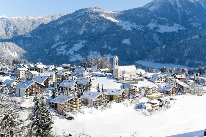 Ferienhaus für 7 Personen, mit Garten in Laax