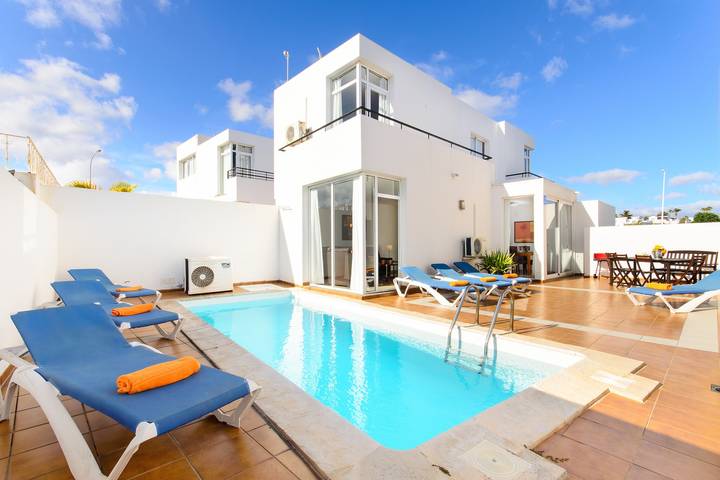 Ferienhaus für 4 Personen, mit Balkon auf Lanzarote