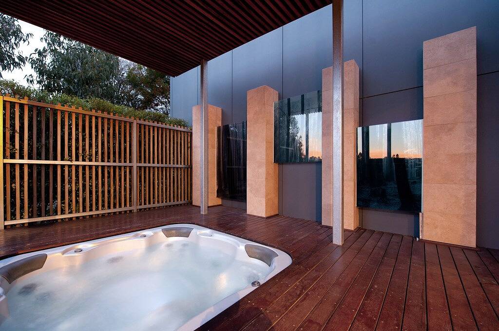 Zeitgenössische Luxusunterkünfte, die speziell für romantische Fluchten konzipiert wurden. in Daylesford, Hepburn Shire